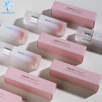 Boîte d'emballage cosmétique de luxe rose pour rouge à lèvres et brillant à lèvres, personnalisée, de bonne qualité, en gros