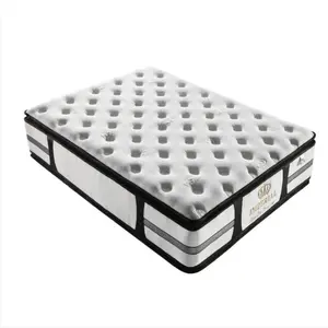 London Dreams 18.5" Pocket Spring Two Sided Pillow Top Queen Mattress Sleep well tight up bedroom furniture