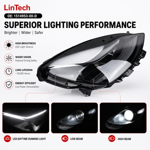 Conjunto de Faros LED LinTech OE 1514953-00-<span class=keywords><strong>D</strong></span>, Faros Resistentes al Calor para Tesla Model 3 / Model <span class=keywords><strong>Y</strong></span>, Venta Directa de Fábrica - Product Image 3