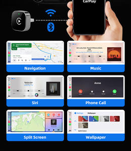 อะแดปเตอร์คาร์เพลย์ไร้สายปี 2026 สำหรับไอโฟน แอปเปิ้ล คาร์เพลย์ไร้สาย แบบเสียบและใช้งานได้ทันที - Product Image 6