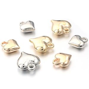 CCB Heart <b>Love</b> Pendant Electroplated Heart Plastic Beads Handmade DIY <b>Bracelet</b> Necklace Earrings Accessories T0471 - Product Image 5