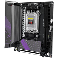 Carte mère JGINYUE B650i Night Devil AM5 DDR5 prend en charge les processeurs CPU de la série R7000 Carte mère DDR5 ITX