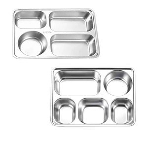 Yiti Cao Cấp Thép Không Gỉ Đa-Di Động Hình Chữ Nhật Hộp Ăn Trưa Bán Buôn Thực Phẩm Hộp Ăn Trưa Với Nắp Thực Phẩm Khay SUS 304 - Product Image 5