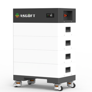 Batterie LiFePO4 Lithium-ion empilable en stock UE 409,6V 30-40KW IP65 avec communication CAN pour appareils électroménagers solaires - Product Image 1