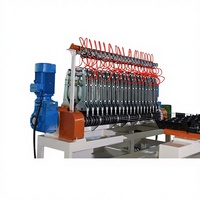 Machine de soudage automatique haut/bas de treillis métallique YZ GWC-C-2000, PLC, haute efficacité de production, puissance 1000 kW, fil de 3,7-7 mm