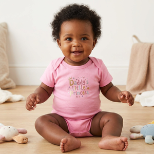 Ropa de bebé de algodón orgánico teñido con color Pantone, pelele ecológico, ropa de moda infantil, pelele para Navidad, oferta en línea. - Product Image 1