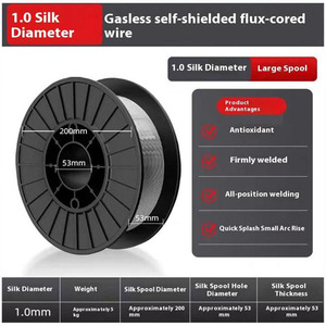 <span class=keywords><strong>Flux</strong></span> <span class=keywords><strong>cored</strong></span> gasless tự bảo vệ dây hàn E71T-11 MIG dây 0.8/1.0/1.2 mét - Product Image 3