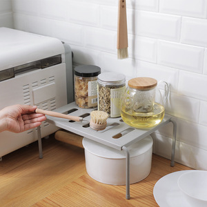 <b>Shoe</b> Rack 2460 Plastic <b>Space</b> <b>Saving</b> <b>Storage</b> Rack For Kitchens Living Rooms And Dormitories White And Gray - Product Image 4