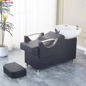 อ่างสระผมปรับเอนได้สไตล์ไทยสมัยใหม่สำหรับร้านเสริมสวยและสปา - Product Image 2
