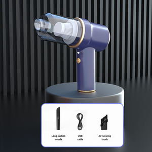 เครื่องดูดฝุ่นในรถยนต์ไร้สายแบบ2-in-1แบบพกพาเครื่องดูดฝุ่นแบบเป่า & ดูดสำหรับดูแลสัตว์เลี้ยงในบ้าน - Product Image 6