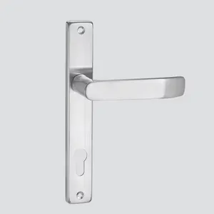 Modern Stainless Steel Zinc Alloy Gold Color Luxury Door Handle Zinc Matiz Door Window Accessories