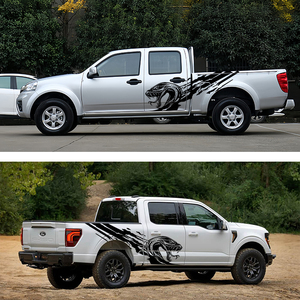 Universal Off-Road <span class=keywords><strong>Cobra</strong></span> Truck Body Door Decoración Accesorios <span class=keywords><strong>Car</strong></span> Pickup Side Body Decals Stickers - Product Image 3
