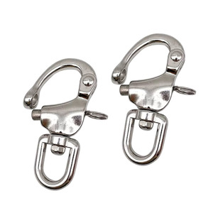 Grillete giratorio <span class=keywords><strong>de</strong></span> acero inoxidable <span class=keywords><strong>de</strong></span> liberación rápida 316 - Product Image 2