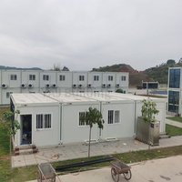 Maison à ossature en acier facile à monter Maisons préfabriquées Usine OEM ODM Immeuble de bureaux de haute qualité à faible coût Maison préfabriquée