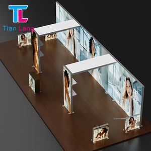 Diseño de cabina de exposición de exhibición retroiluminada Cajas de luz Seg modulares con marco de aluminio duradero de alta calidad Exhibiciones de ferias comerciales - Product Image 6