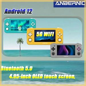 Consola de juegos portátil <span class=keywords><strong>ANBERNIC</strong></span> <span class=keywords><strong>RG505</strong></span>, reproductor de vídeo portátil, joystick Hall incorporado, consola de videojuegos portátil Android 12 - Product Image 5