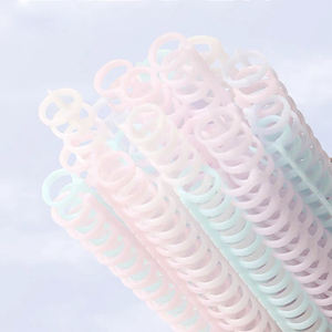 Carpeta espiral de alambre de Metal nueva de fábrica, carpeta de libros en espiral de Material de PVC y nailon empaquetada en caja para uso estacionario - Product Image 6