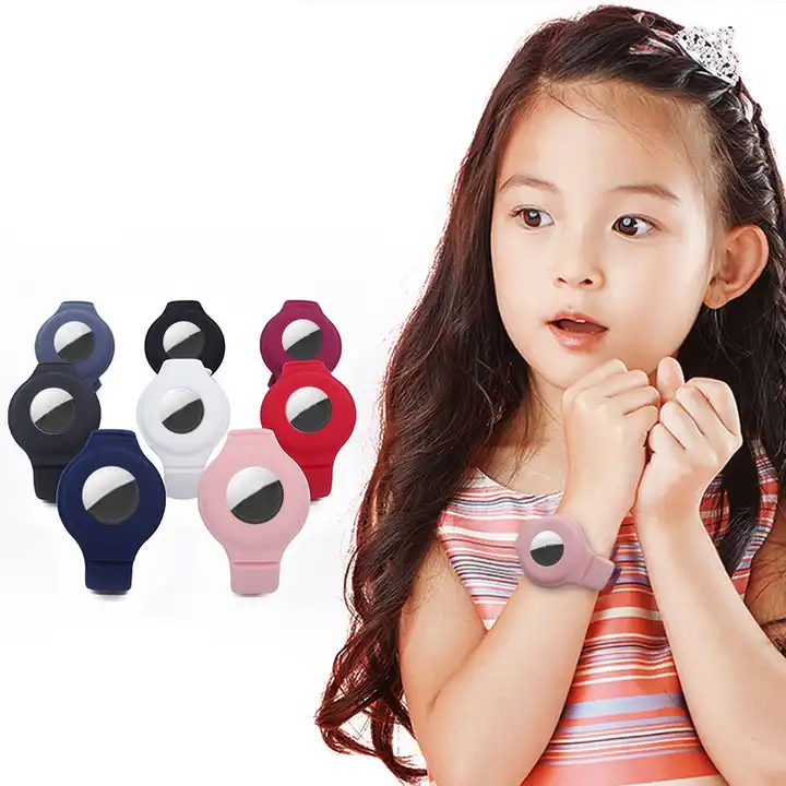 Bracelet enfant Compatible pour Apple Airtag, étui de protection
