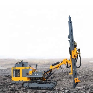 Kg520/kg520h 105-152mm Đường kính khoan mỏ DTH Máy khoan đá bánh xích gắn Giàn Khoan nổ mìn - Product Image 4