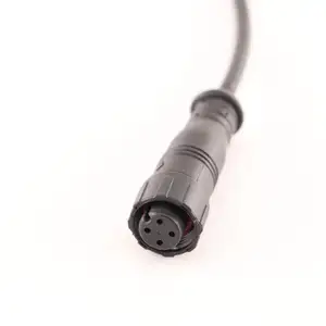 e-bike connectors waterproof m8 M12 nut type connector 4pin scooter Special Waterproof Cable IP66/ip67