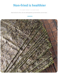 Haigeng大型50-海藻寿司ロール特別家庭用寿司パック乾燥レーバー寿司ノリ塩保存米送料無料卸売 - Product Image 4