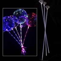 Accessoires pour ballons en gros : Supports à ballons à points, à trou simple ou double, à chaîne, rubans, bases et embellisseurs de couleur vive