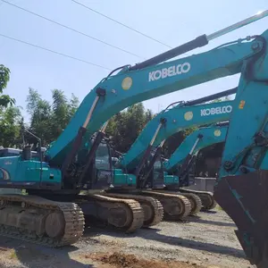 Excavadora Kobelco de segunda mano de 49 toneladas, máquina excavadora usada, excavadora usada de Japón de 2017