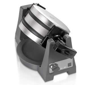 جهاز صنع الوافل RAF بقوة 1400 واط، هيكل دوار، تسخين موحد من الجانبين، ألواح متينة غير لاصقة لطهي الوافل بشكل متناسق - Product Image 4