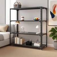 Étagère de rangement en métal pour affichage de produit en acier à angle de 2/3 niveaux pour cuisine salon étagères en métal pour étagères à chaussures de Garage pour la maison
