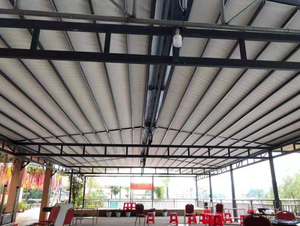 <span class=keywords><strong>Precios</strong></span> de fábrica Gazebos de terraza automáticos Sistema de techo de persiana impermeable de aluminio Pérgola retráctil Pérgola de techo - Product Image 5