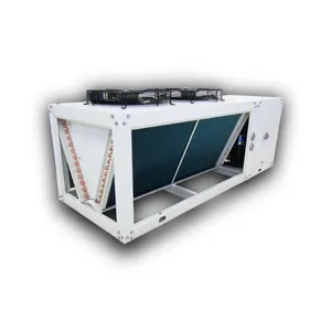 Unidad de condensación enfriada por aire de pie de piso de enfriador seco de alta calidad en planta de energía