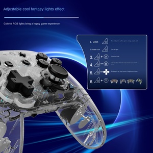 Venta caliente transparente NS Wake Switch Pro Wireless Tesla Gamepad Joysticks y controladores transfronterizos - Product Image 2
