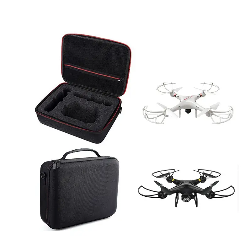 Bolsa de armazenamento para drones, bolsa de avião em EVA, caixa de armazenamento de produtos eletrônicos resistente ao desgaste e à prova d'água
