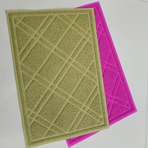 TaizhouโรงงานผลิตPvc <span class=keywords><strong>Eco</strong></span> <span class=keywords><strong>Friendly</strong></span> <span class=keywords><strong>Cat</strong></span> <span class=keywords><strong>Litter</strong></span> Catcher <span class=keywords><strong>Mat</strong></span>สัตว์เลี้ยงPvcให้อาหาร - Product Image 3