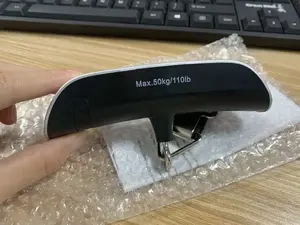 पोर्टेबल डिजिटल एलसीडी प्रदर्शन यात्रा सामान पैमाने 50 किलोग्राम हैंग स्केल बैटरी लोकप्रिय पोर्टेबल इलेक्ट्रॉनिक वजन शिपिंग स्केल - Product Image 5