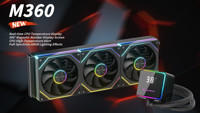 Refroidisseur liquide de CPU OEM 360mm RGB LED Interface 3 broches Refroidissement air-eau ultra-silencieux pour PC de jeu haut de gamme avec ventilateur de radiateur