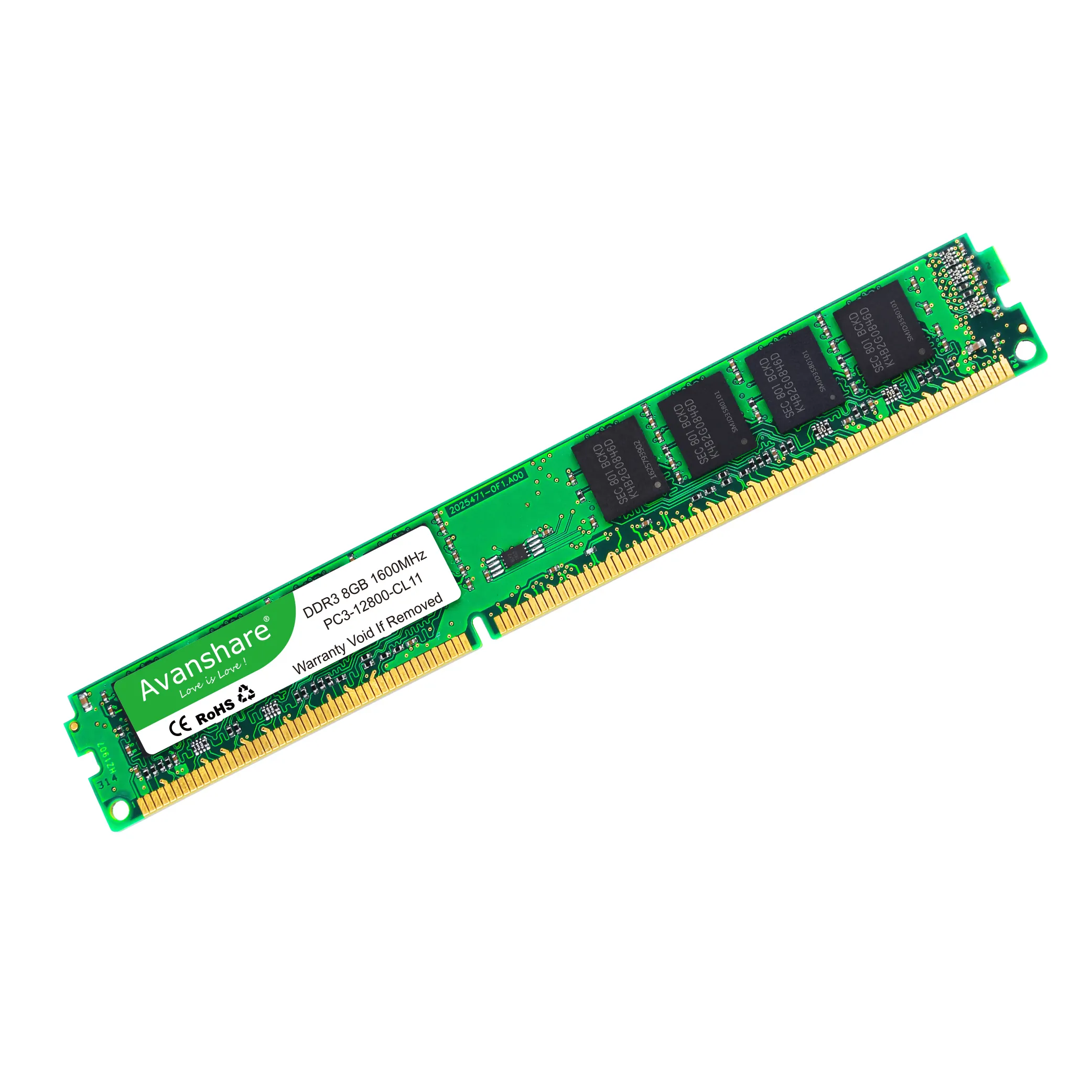 Avans hare Speicher Computer PC DDR3 8GB 1600MHz RAM-Karte 4GB 2GB Desktop-PC