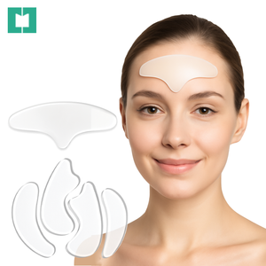 Parches de Silicona Antiarrugas para la Frente, Personalizables, OEM, No Absorbentes, Reutilizables, para el Cuidado Facial - Product Image 2