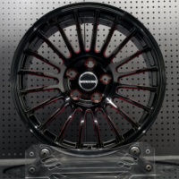 Nouvelles jantes forgées monobloc noires WX personnalisées de 19, 20, 21 et 22 pouces, PCD 5x120, compatibles avec les voitures de performance F82 M4 G30