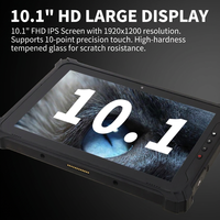 Tableta Industrial Resistente AICSHTER de 10.1 Pulgadas / Sistema Windows 10 / Resistente al Agua IP65 / Intel N5100 4G/WiFi 5 Face ID GPS OTG