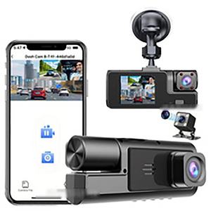 <span class=keywords><strong>Dashcam</strong></span> 1080P HD con tre lenti posteriori posteriori per auto DVR WIFI registratore Video con schermo garanzia di 1 anno - Product Image 5