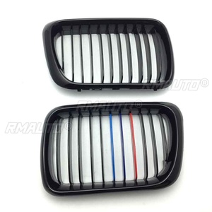 1 Paire de Grilles de Pare-chocs Avant Noires Brillantes Style M pour BMW E36 M3 Série 3 1997-1999 Kit de Carrosserie - Product Image 3