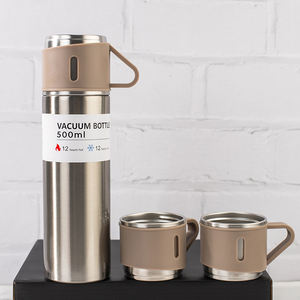 Juego <span class=keywords><strong>de</strong></span> termo <span class=keywords><strong>de</strong></span> acero inoxidable <span class=keywords><strong>2022</strong></span>, Set <span class=keywords><strong>de</strong></span> regalo creativo <span class=keywords><strong>de</strong></span> oficina, con 2 tazas, novedad <span class=keywords><strong>de</strong></span> 304 - Product Image 2