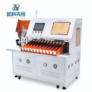 Équipement automatique de tri, de broyage et de collage de batteries au lithium, 5 canaux, machine de fabrication de batteries cylindriques, de batteries externes - Product Image 1