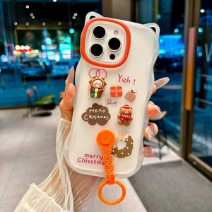 Coque de téléphone 3D mignonne avec <span class=keywords><strong>oreilles</strong></span> de <span class=keywords><strong>chat</strong></span> et dragonne, compatible avec la série iPhone - Product Image 5