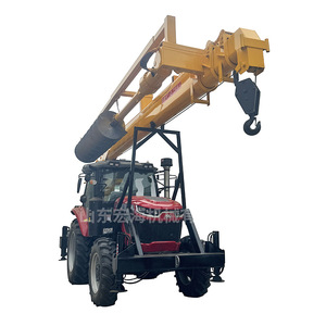 Tractor <b>crane</b> and pendant drill integrated machine, for pit piling in power engineering - Product Image 6