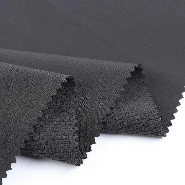 Imperméable Stretch TPU Bonded Windbreaker Softshell Polyester tissu extérieur