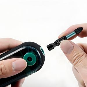 New Design 10pcs Pocket <b>Screwdriver</b> <b>Bit</b> <b>Set</b> High Quality Industrial Grade Steel Batch Head Multispecification Mini Portable Scre - Product Image 3