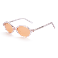 Lunettes de soleil unisexes Elan Optical SYB6201, nouvelle arrivée, monture œil de chat, monture intégrale, sans peinture, monture en acétate naturel parfumé