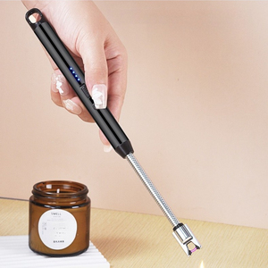 ولاعات سجائر بقوس واحد ، ولاعة كهربائية مقاومة للرياح من النوع c ولاعات معدنية للشحن - Product Image 2